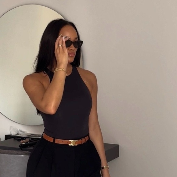 SKIMS Tops - Skims Fits Everybody High Neck Bodysuit